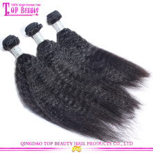 Lasting Long time 100% wholesale pure indian remy virgin human hair weft sewing machine